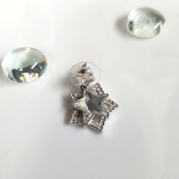 🌟Swarovski All Stars Aligned Drop Earrings Dangle Earrings Fairy Sparkle🌟🌟 - Picture 7 of 8